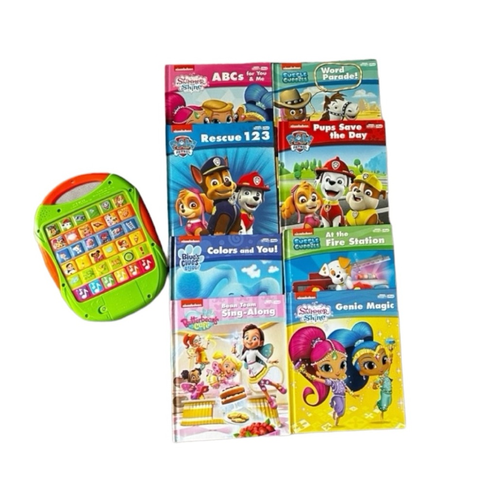 Nickelodeon, My first Start Pad Set of 8 Books With Sounds.